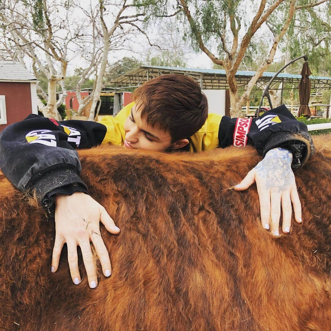 ルビー・ローズさんのインスタグラム写真 - (ルビー・ローズInstagram)「I had the best time at the Gentle Barn, check out the incredible work they do. So amazing to catch up with @lavegan ❤️」4月6日 10時56分 - rubyrose