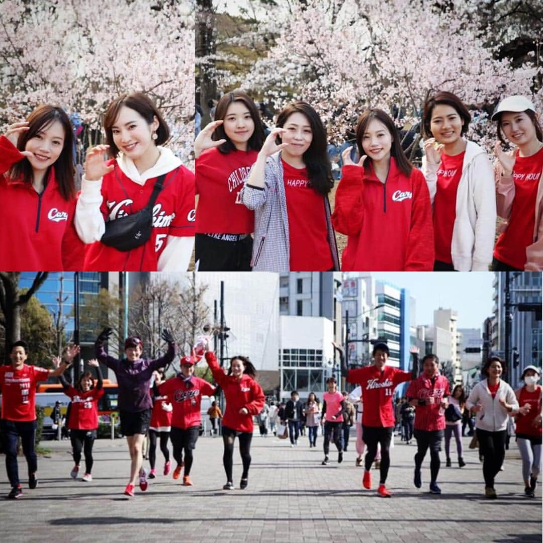 古田ちさこさんのインスタグラム写真 - (古田ちさこInstagram)「yogARunners企画、カープ女子とお花見🌸Run&Yoga˚✧₊⁎ とっても楽しかったです🤗 ありがとうございました❤️ #yoga#ヨガ#running#ランニング#カープ女子#古田ちさこ#relax#お花見#お花見ラン#代々木公園ラン#代々木公園#桜🌸」4月6日 11時00分 - chisakofuruta