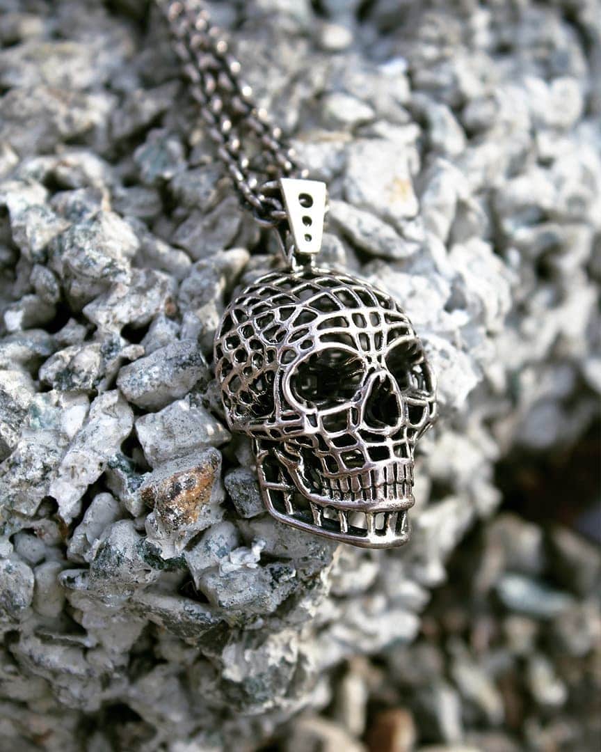 ハンチョロさんのインスタグラム写真 - (ハンチョロInstagram)「The Mesh Skull is a must have for every skull lover 💀」4月6日 11時16分 - hancholodesigns