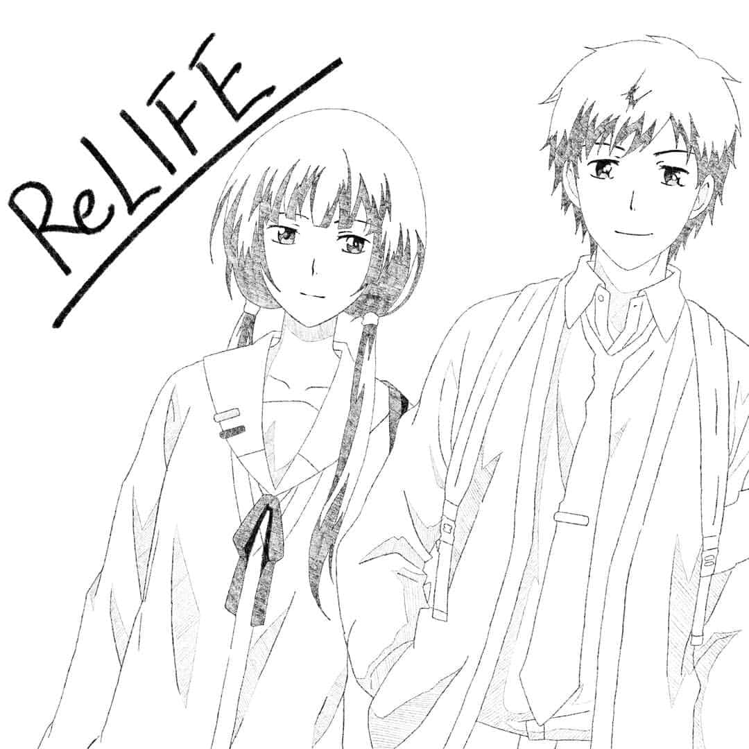 野田幸宏さんのインスタグラム写真 - (野田幸宏Instagram)「『ReLIFE』  #イラスト #アニメ #漫画 #グラフィック  #anillustration #graphic #cartoon #anime #animation #イラストレーション #illustration #love #instagood #me #tbt #follow #relife #リライフ #えんぴつ #pencil」4月6日 11時25分 - seishn.noda0623