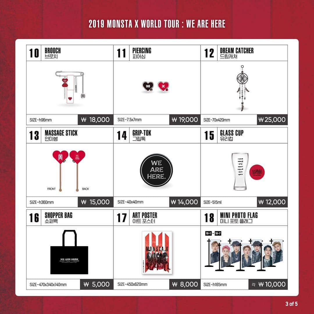 Monsta Xさんのインスタグラム写真 - (Monsta XInstagram)「2019 #MONSTAX WORLD TOUR  #WE_ARE_HERE IN #SEOUL 20190413-14 SK올림픽핸드볼 OFFICIAL GOODS 📢 👉🏻 http://cafe.daum.net/monsta-x/UjEK/386?svc=cafeapp  #몬스타엑스 #MONSTA_X #몬스타엑스월드투어 #서울  #MONSTAGRAM #몬스타그램」4月6日 12時02分 - official_monsta_x