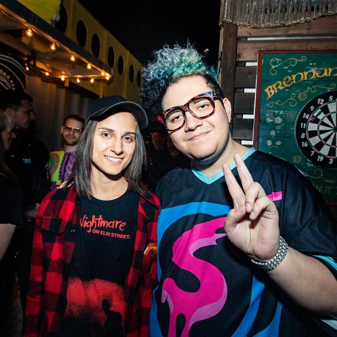 スラッシーさんのインスタグラム写真 - (スラッシーInstagram)「Always the best part about Miami Music Week is being able to see the homies all in one spot every year 🥰」4月6日 12時09分 - slushii