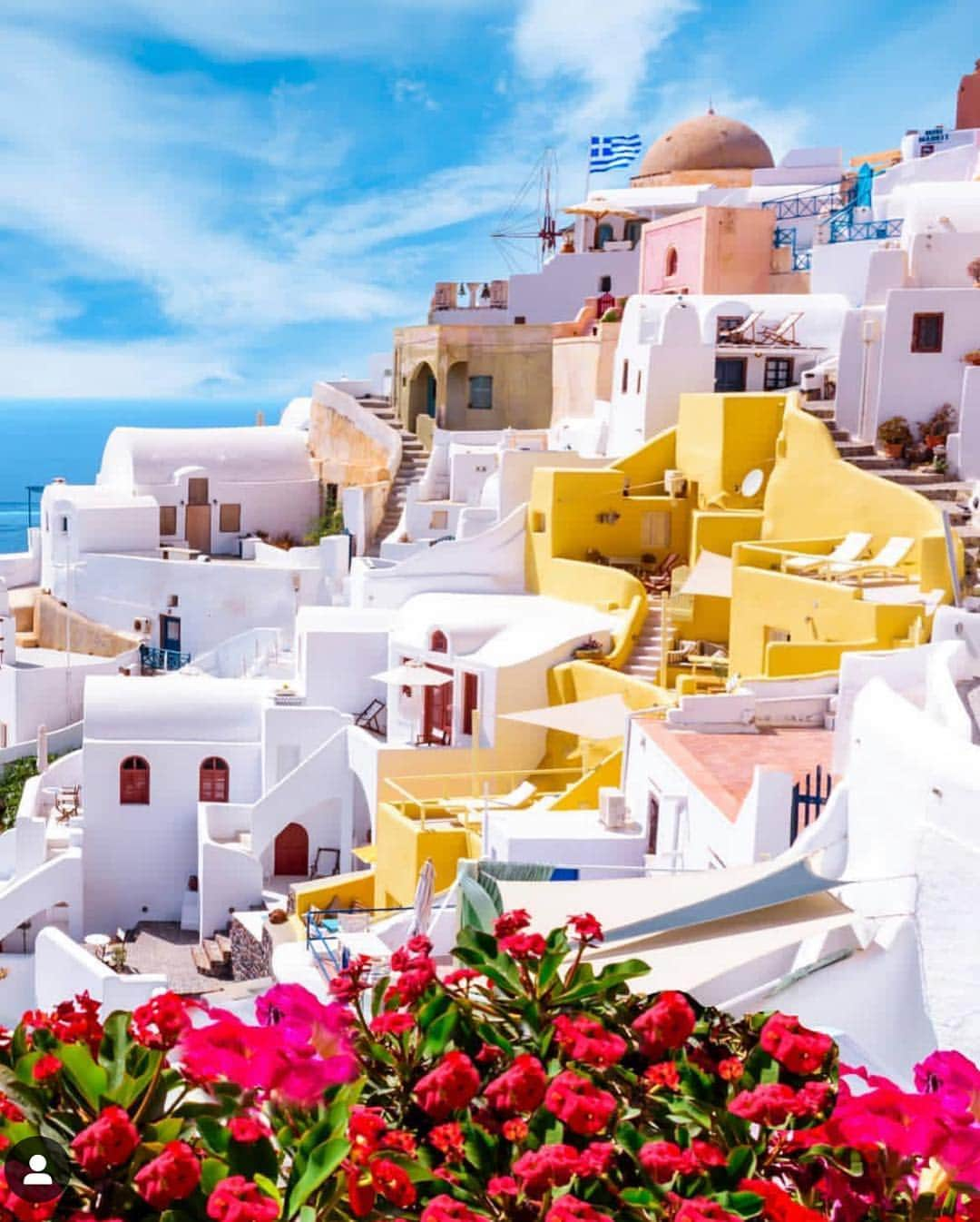 Wonderful Placesさんのインスタグラム写真 - (Wonderful PlacesInstagram)「The beautiful Santorini captured by ✨✨@christinatouloumtzidou✨✨ . #wonderful_places for a feature 💖」4月6日 12時27分 - wonderful_places