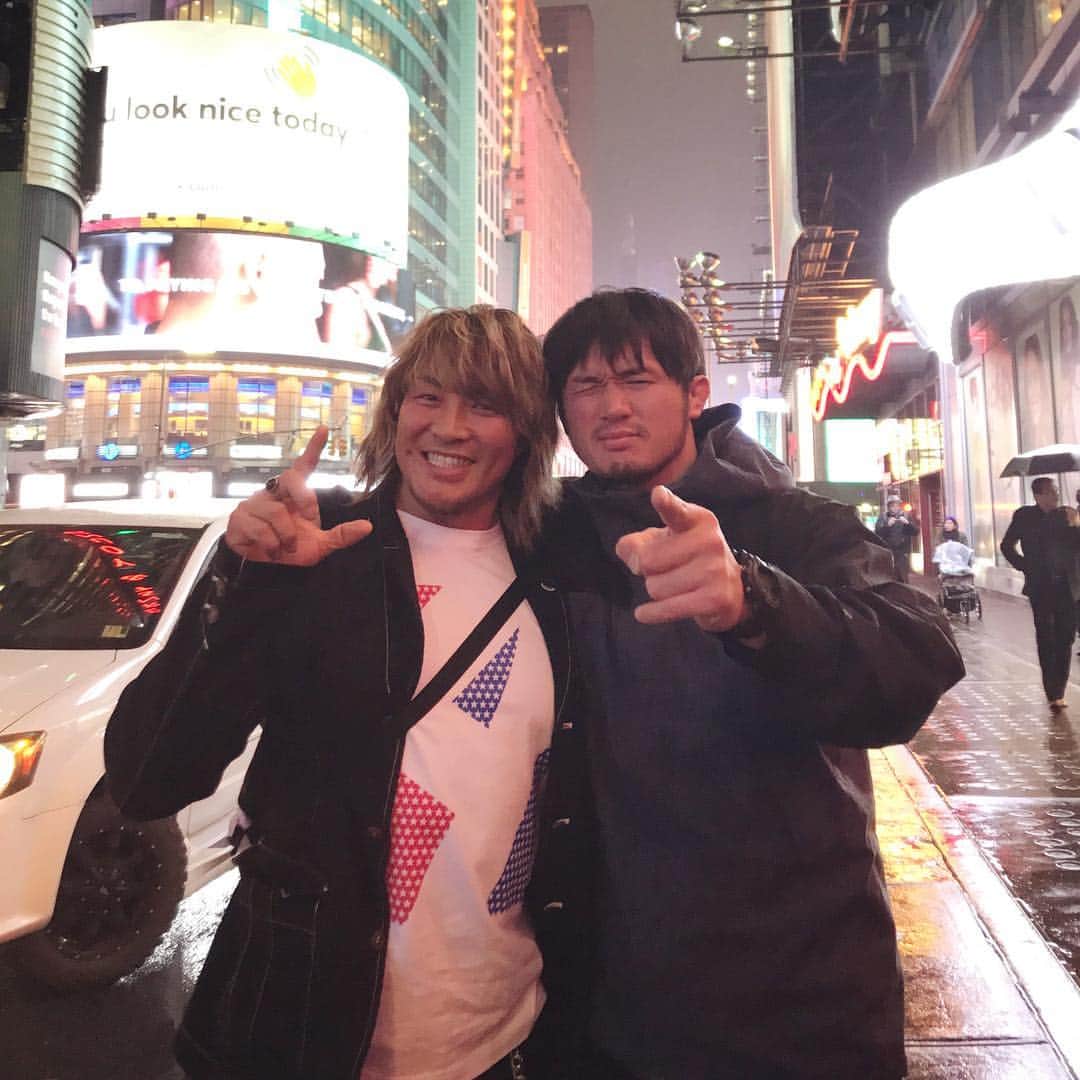 棚橋弘至さんのインスタグラム写真 - (棚橋弘至Instagram)「I'm in #newyork with shibata.」4月6日 12時34分 - hiroshi_tanahashi
