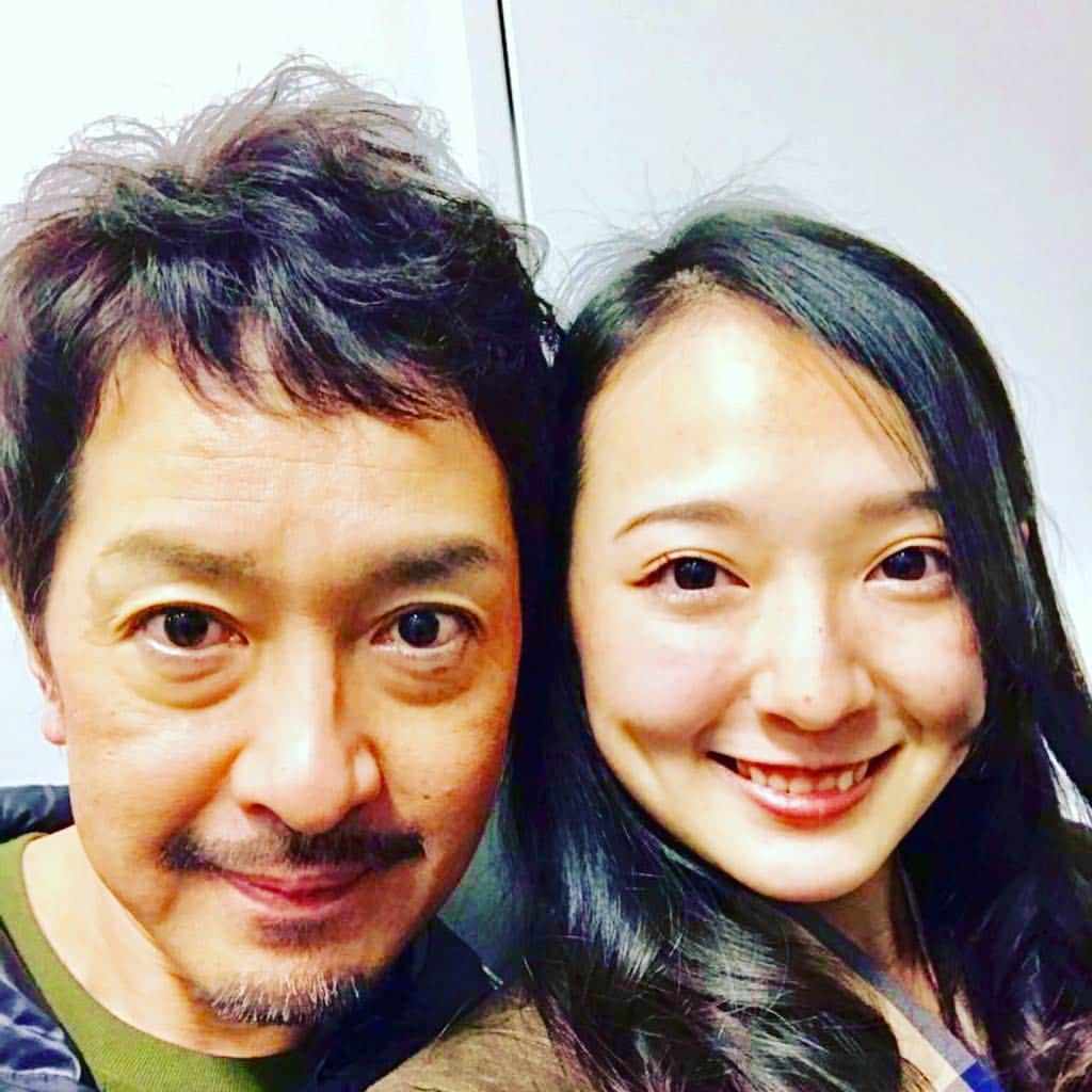 栗原英雄さんのインスタグラム写真 - (栗原英雄Instagram)「ヒロキ、れいか、ヒロさんが #ミュージカルハル 観劇  #Hiro Iida #百名ヒロキ #神谷玲花 #マタハリ  #安福毅 #岩橋大 #吉田玲菜 #デスノート」4月6日 13時36分 - hideokurihara