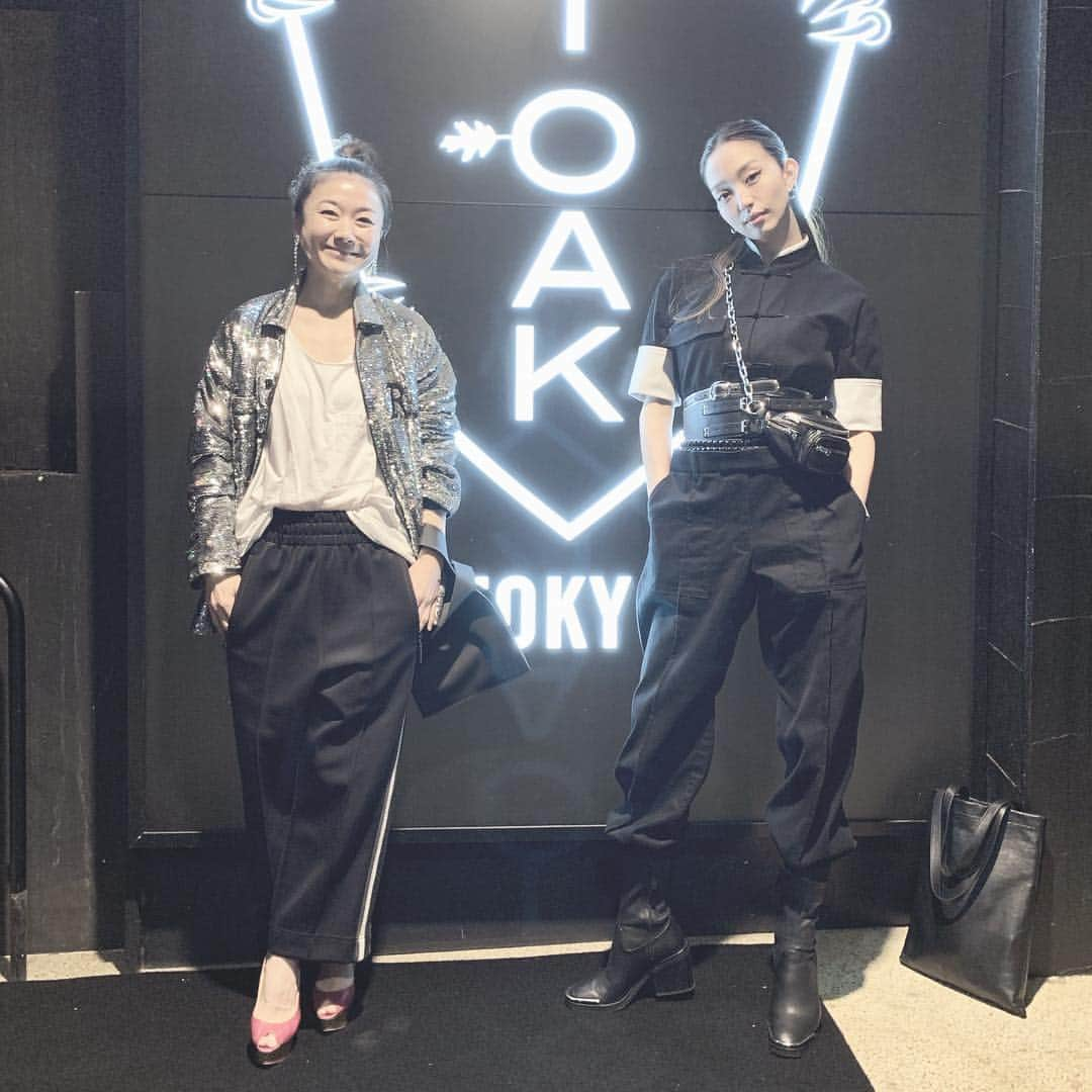 岸本佳子さんのインスタグラム写真 - (岸本佳子Instagram)「STRAIGH OUTTA CHINA(TOWN) ⚡️ Last nite⚡️fun fun⚡️#alexanderwang #party #1oak #tokyo」4月6日 13時37分 - yoshico_kishimoto