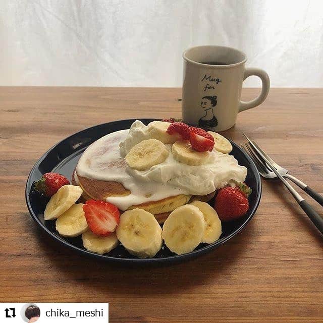 有限会社マルヒロさんのインスタグラム写真 - (有限会社マルヒロInstagram)「⁣⠀ #Repost @chika_meshi⁣⠀ ⁣⠀ ⁣⠀ #ホットケーキ#朝ごはん#朝ごパン#朝食#ホットケーキミックス#おうちごはん#生クリーム#胃もたれ#のんびりごはん#日々#暮らし#暮らしを楽しむ#breakfast#morning#cooking#onthetable#coffee#マルヒロ#まるひろ#maruhiro#はさみ焼き#波佐見焼#プレート#食器#器#tableware#ceramics#porcelain⁣⠀」4月6日 14時26分 - maruhiro.hasami