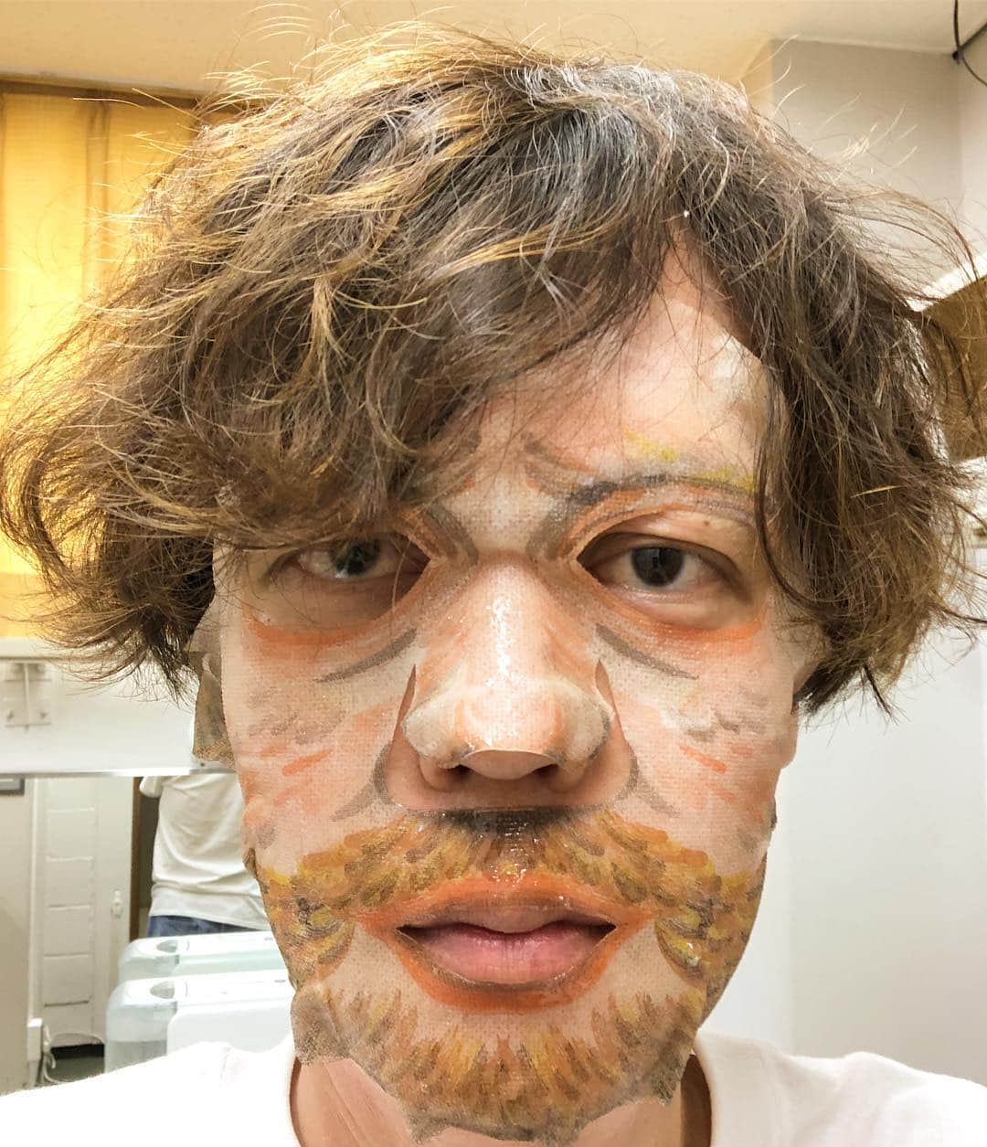 因幡始さんのインスタグラム写真 - (因幡始Instagram)「ゴッホ。 #イナパック #群青リフレイン #wacci #wacci47都道府県ツアー」4月6日 14時37分 - wacci_key_hajime