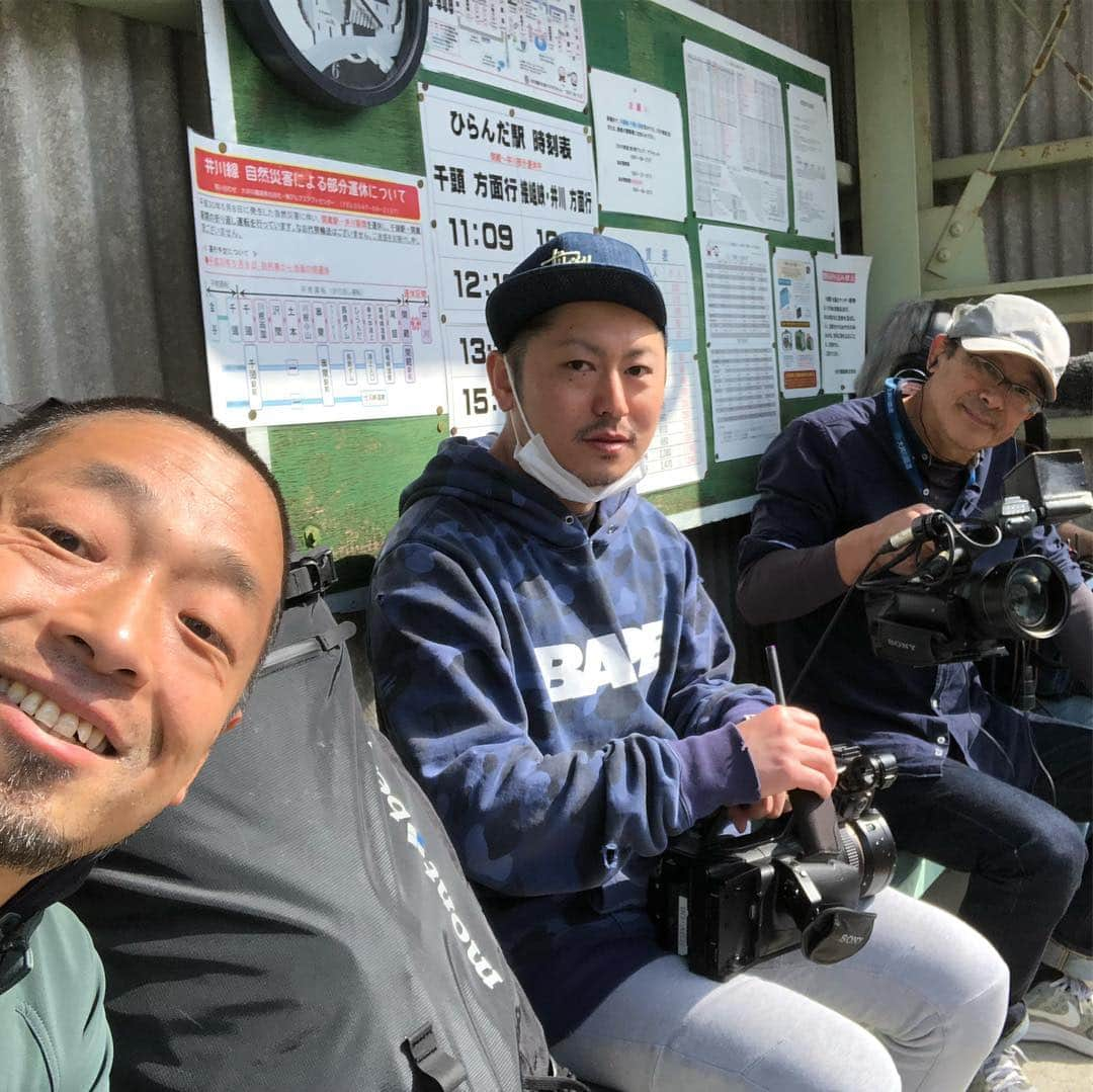 団長安田さんのインスタグラム写真 - (団長安田Instagram)「#団長秘境駅ひらんだ駅 #団長秘境駅大井川鐵道 #所さんのそこんトコロスペシャル #観ていただきありがとうございました #団長秘境駅でカヤック #秘境駅ご飯 #オンエアーにならなかった秘境駅ご飯」4月6日 14時40分 - dancyoyasuda