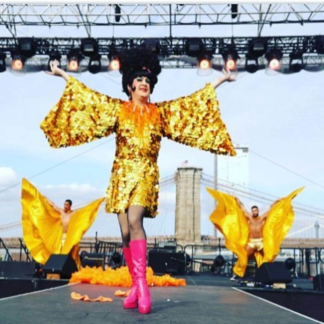 ジュン中山さんのインスタグラム写真 - (ジュン中山Instagram)「My newyork drag mother @steven_perfidia is here in Tokyo! She has show at #departmenth tonight!! From mid night to morning ! Please come and see her show!  She is legendary drag queen in nyc #wigstock #wigstockmovie @goghimaizumi #instagood #likeforme」4月6日 14時45分 - junnakayama