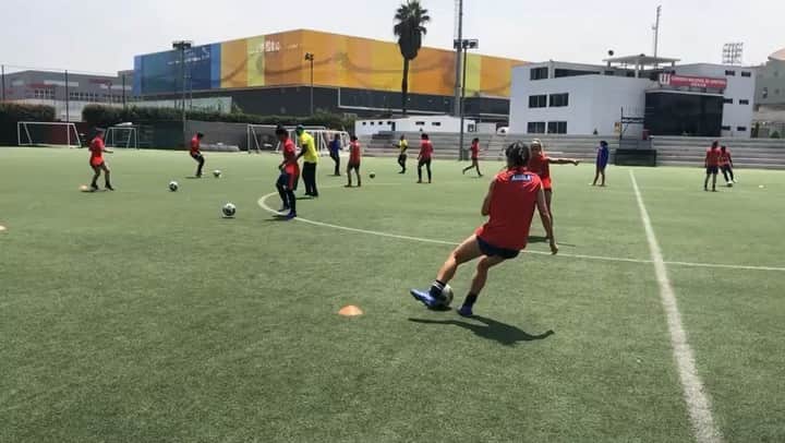サッカー コロンビア代表チームのインスタグラム：「#FemeninaMayores Trabajamos pensando en nuestro segundo amistoso ante @tufpfoficial」
