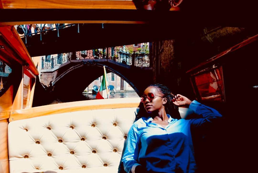 アジャ・ナオミ・キングさんのインスタグラム写真 - (アジャ・ナオミ・キングInstagram)「Venice 😘」4月7日 0時50分 - ajanaomi_king