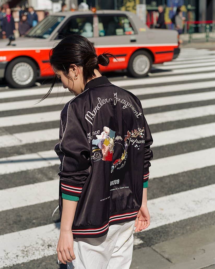 モンクレールさんのインスタグラム写真 - (モンクレールInstagram)「French-inspired elegance on the city streets of Tokyo.  The #MONCLERFRAGMENT World Tour continues as @Hahaharu777 wears a jacket featuring maps of France and Japan shot by @VogueJapan. - Explore #MONCLERGENIUS collections on Moncler.com. @FujiwaraHiroshi」4月7日 1時14分 - moncler