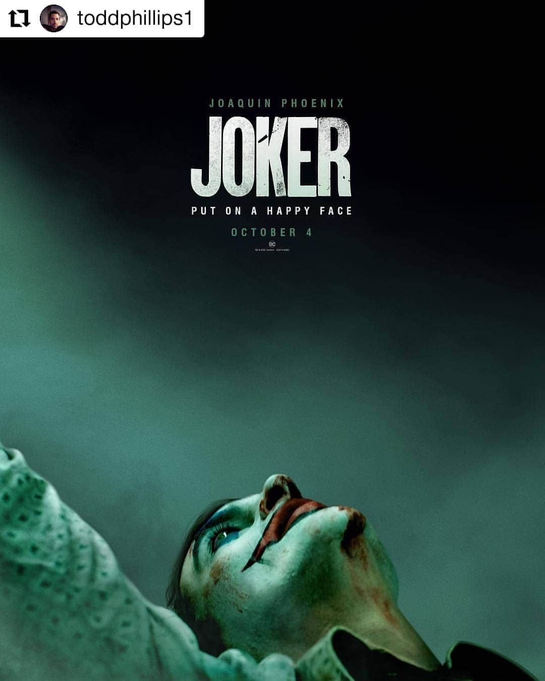 ガソリングラマーさんのインスタグラム写真 - (ガソリングラマーInstagram)「#clowntime coming soon 🤡🤡🤡🤡 #joker #joaquinphoenix @jokermovie #Repost @toddphillips1 • • • • • • Teaser trailer tomorrow. #JokerMovie」4月7日 1時11分 - gasolineglamour