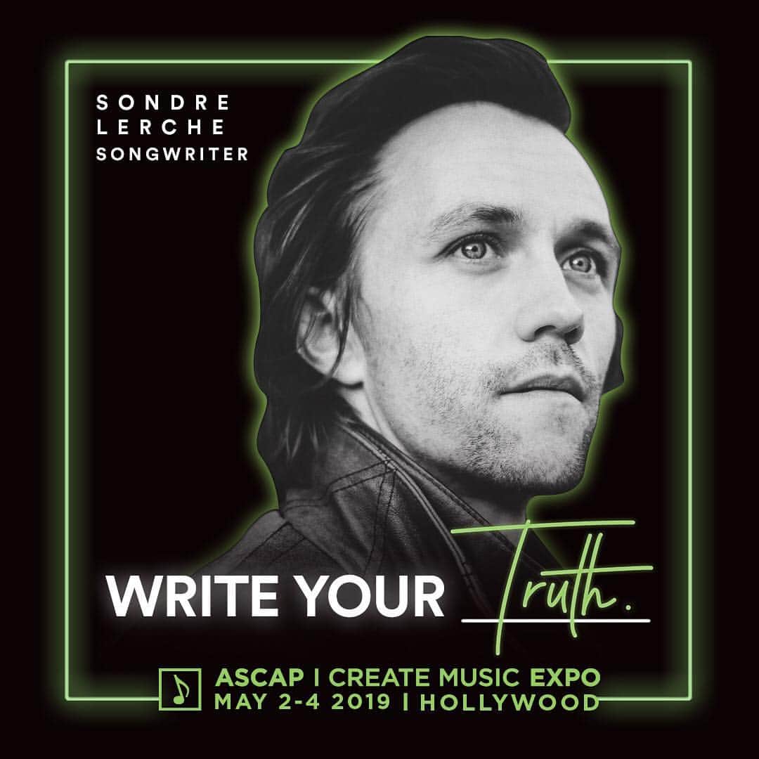 ASCAPさんのインスタグラム写真 - (ASCAPInstagram)「Want to get feedback on your music? Pop mastermind @sondrelerche will be giving #SoundAdvice at #ASCAPEXPO this May 2-4 in Hollywood. Click the link in our bio - get passes to EXPO & go to the get heard page to submit 🎶 ascap.com/expo」4月7日 1時33分 - ascap