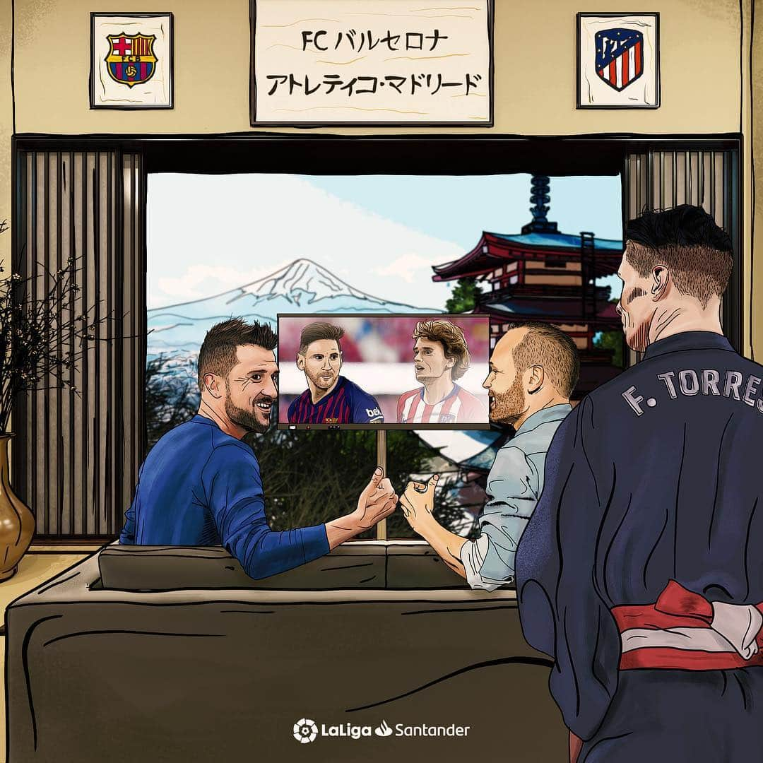 LFPさんのインスタグラム写真 - (LFPInstagram)「@davidvilla, @andresiniesta8 & @fernandotorres won’t miss the @fcbarcelona - @atleticodemadrid from Japan! 📺🥢⚽️🇯🇵 • #DavidVilla #Iniesta #Torres #BarçaAtleti #Japan #LaLigaSantander #LaLiga」4月6日 17時15分 - laliga