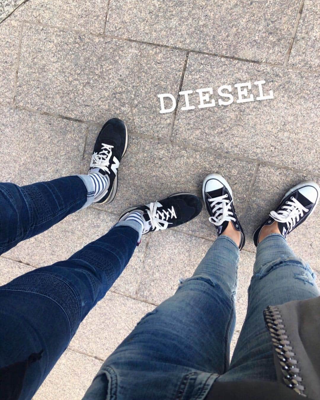 武田奈也さんのインスタグラム写真 - (武田奈也Instagram)「#diesel #new お気に入りすぎて前のでろでろ👖」4月6日 17時43分 - nana___takeda