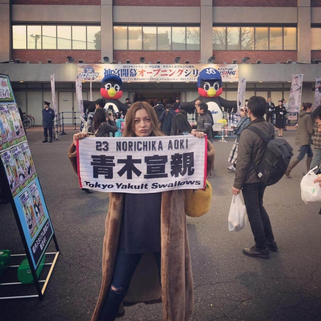 岩堀せりさんのインスタグラム写真 - (岩堀せりInstagram)「野球観戦好き⚾️」4月6日 17時50分 - iwahoriseri