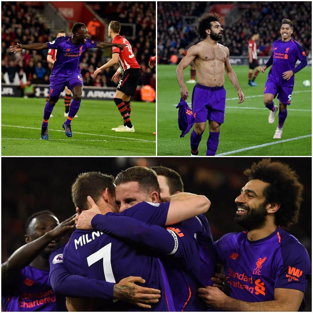 リヴァプールFCさんのインスタグラム写真 - (リヴァプールFCInstagram)「What a night. 💪 #LFC #PremierLeague #LiverpoolFC」4月6日 19時15分 - liverpoolfc