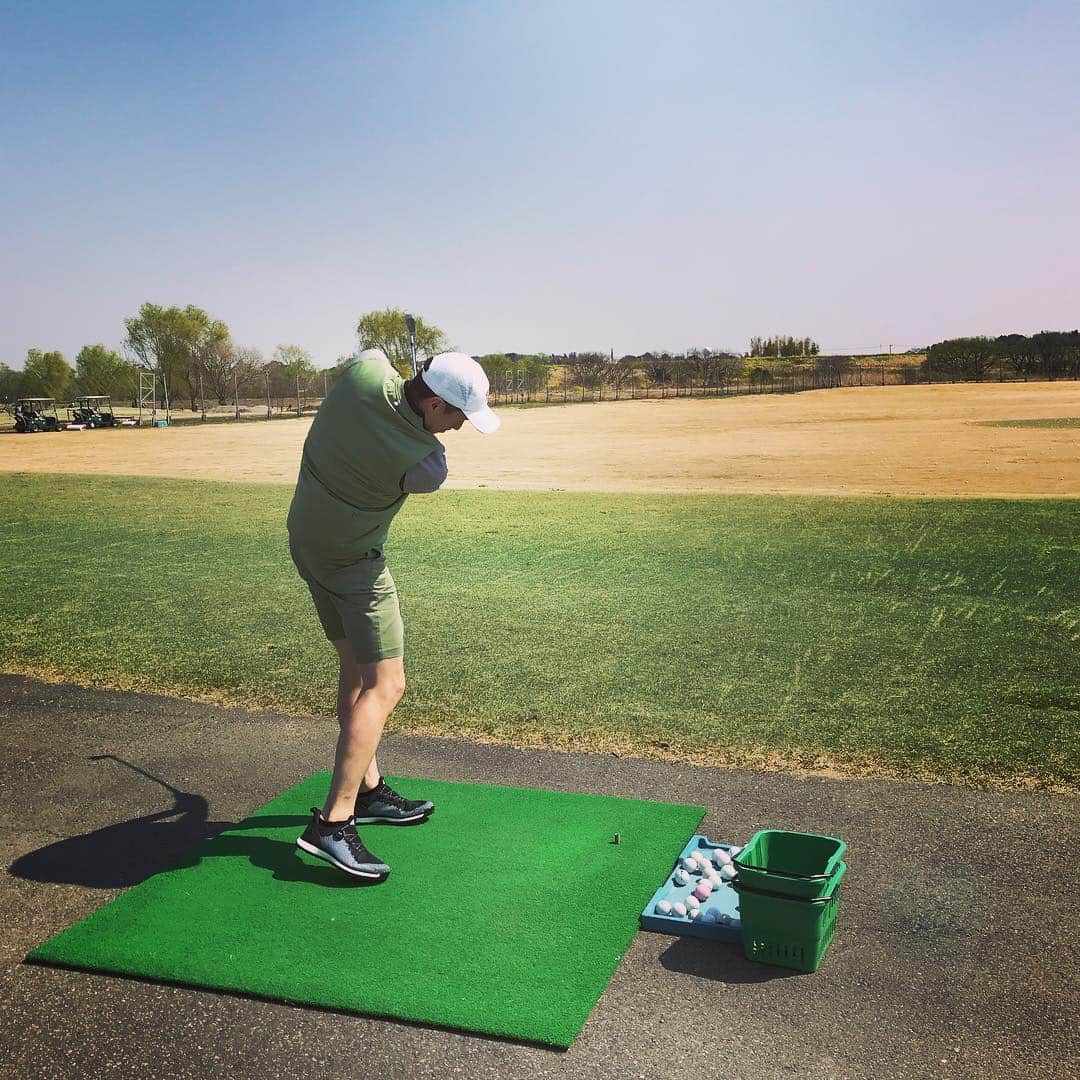 森豪士さんのインスタグラム写真 - (森豪士Instagram)「GOLF😎⛳️ 暖かくて最高👍🏽 #golf #ゴルフ好きと繋がりたい #adidasgolf  #アディダスゴルフ  #フォージファイバーボア  #糸フィット」4月6日 19時42分 - tsuyoshimori