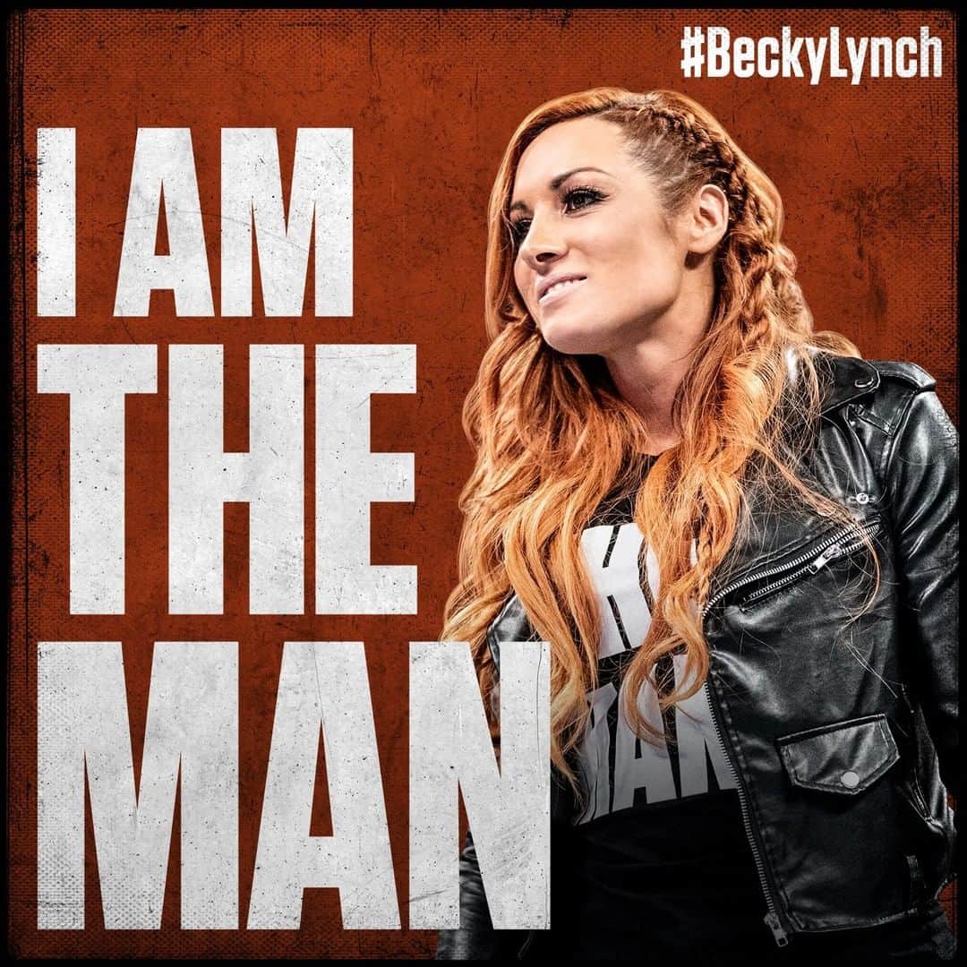 WWEさんのインスタグラム写真 - (WWEInstagram)「She's #TheMan and she's main eventing #WrestleMania tomorrow night. @beckylynchwwe #BeckyLynch #WinnerTakeAll」4月7日 2時00分 - wwe