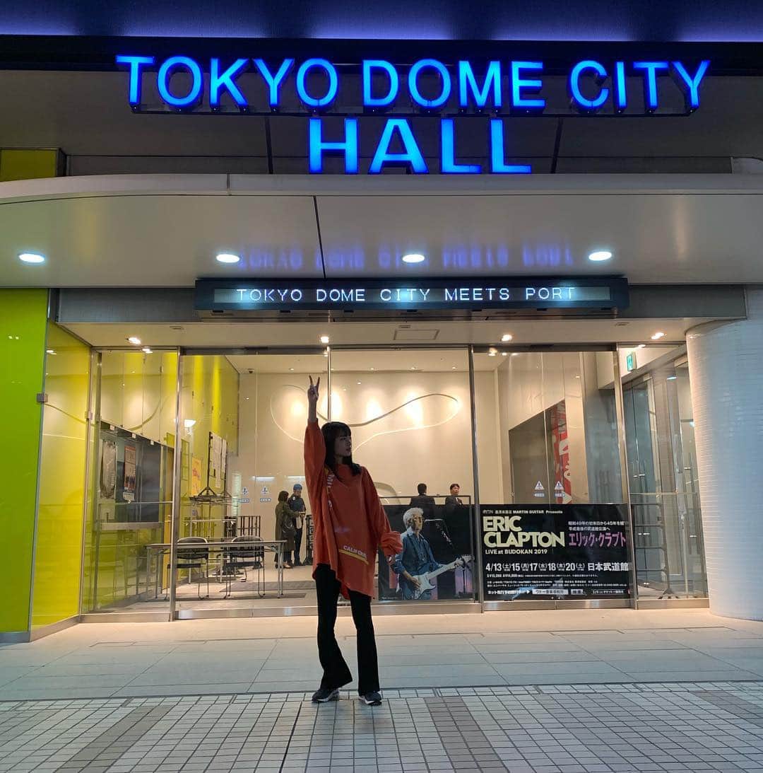 新井舞良さんのインスタグラム写真 - (新井舞良Instagram)「. . 東京ドーム🦄 はじめて来た！！ LIVE楽しかった！！ #tokyodome」4月6日 20時35分 - myra_arai
