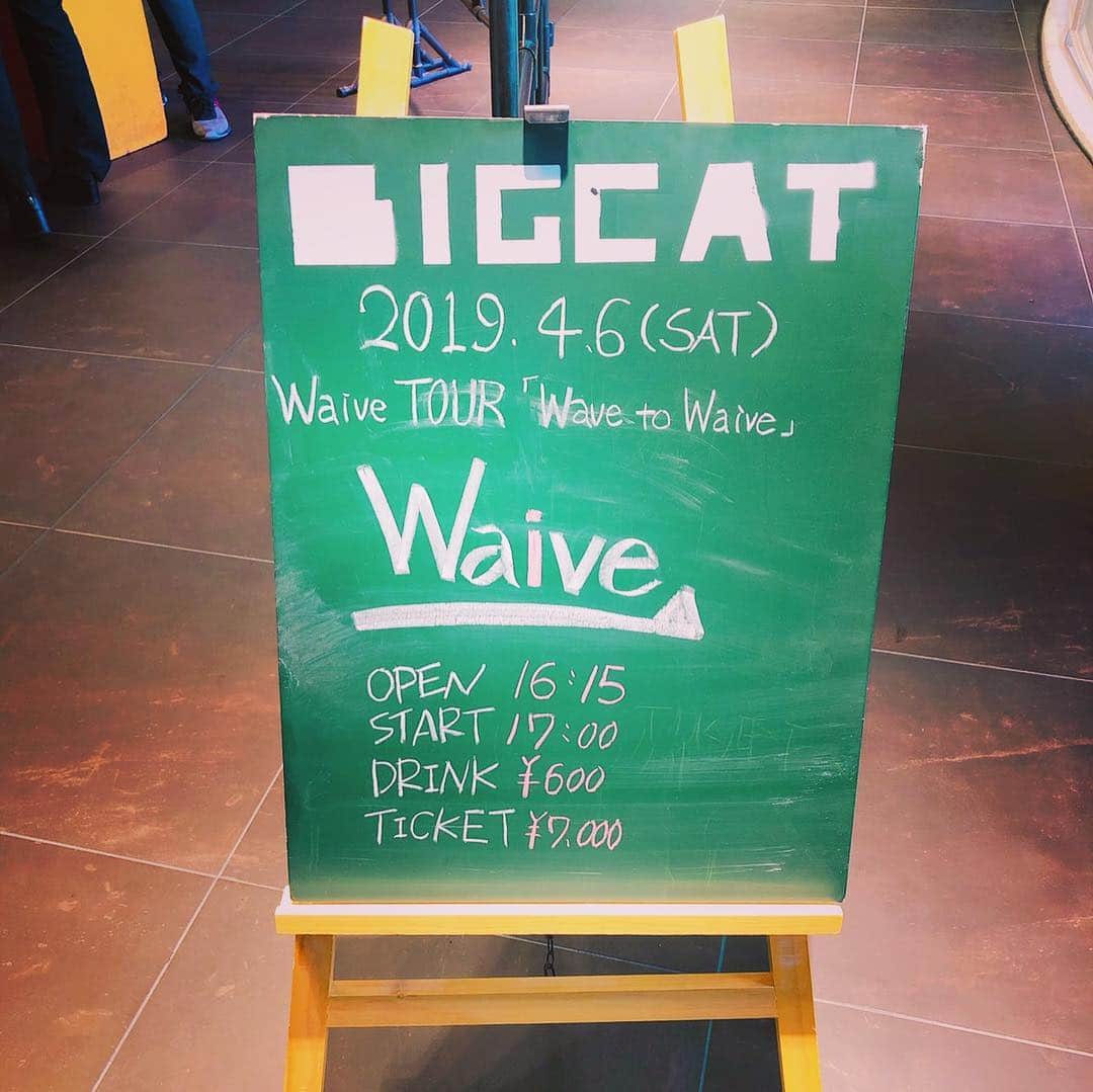 滝口大樹さんのインスタグラム写真 - (滝口大樹Instagram)「最高やった。 #Waive」4月6日 20時41分 - daiki_bass5