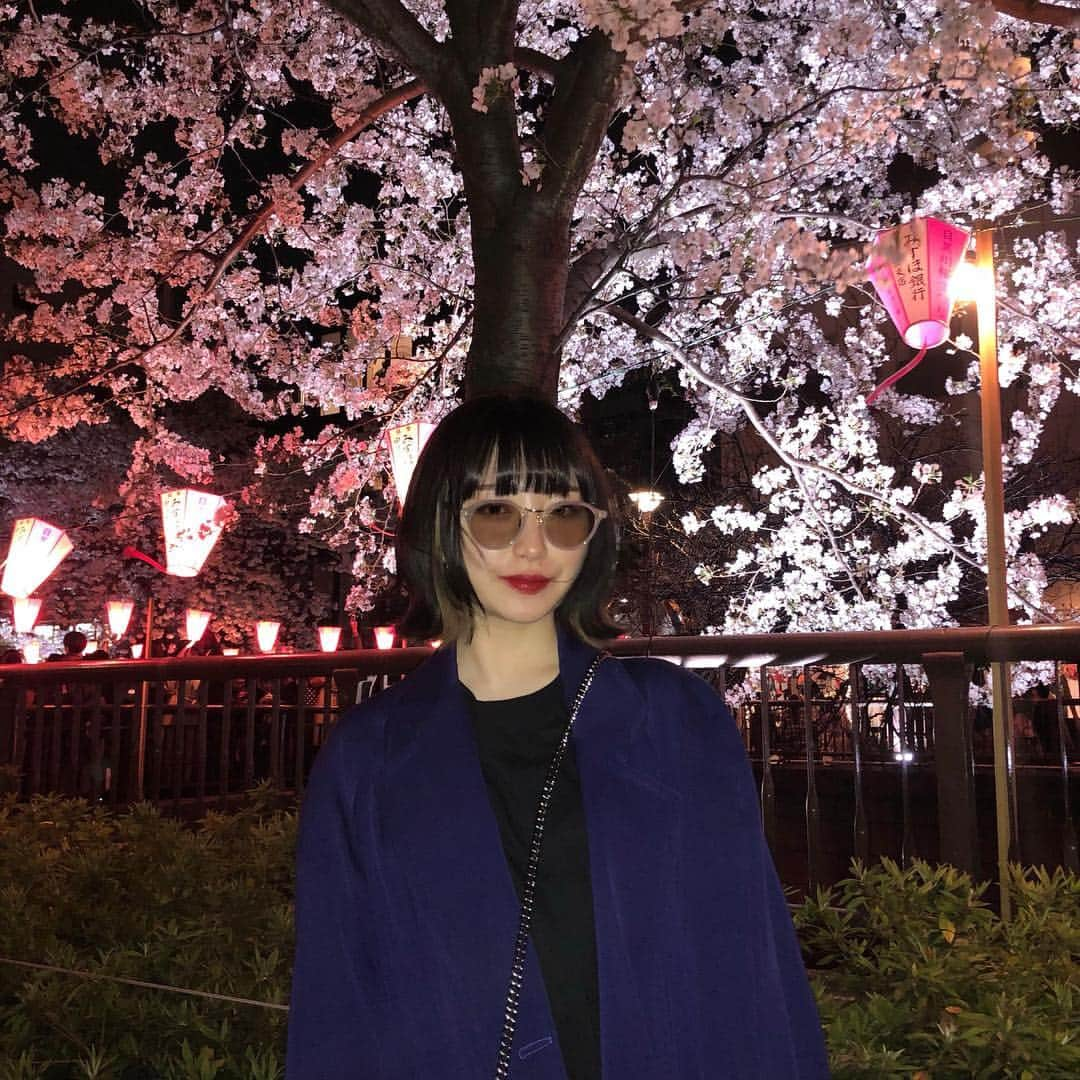 吉田凜音さんのインスタグラム写真 - (吉田凜音Instagram)「桜見にいった〜」4月6日 21時11分 - rinne1211