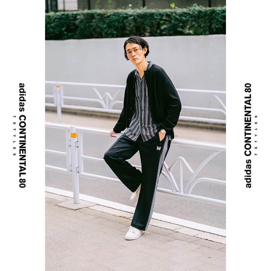 のインスタグラム：「【adidas COTINENTAL80】﻿﻿ - Exclusive model -﻿﻿ ﻿﻿ 今季25周年を迎えたEDIFICEでは、毎回ご好評頂いているIENAと共同制作したアディダス別注スニーカーを展開。﻿﻿ ﻿﻿ 店頭にてお買い上げ頂いた方を対象に、﻿エコバッグ、ミニボトルのいずれかをプレゼント！﻿ ※ノベルティは無くなり次第終了となります。﻿ ﻿ EDIFICEとIENAの7人のスタッフが履きこなしたスタイリング特集はプロフィール🔗よりチェック✔️﻿﻿ ﻿﻿ ﻿﻿ ﻿﻿ Shoes : 【adidas】¥12,000+tax﻿﻿ ﻿﻿ ﻿﻿ ﻿﻿ ﻿﻿ ﻿﻿ ﻿﻿ ﻿﻿ ﻿﻿ ﻿﻿ #edifice #adidas #adidasoriginals #adidascotinental80 #shoesaddict #shoestagram #kicks #kickstagram #shoeslovers #shoesaholic #shoefashion #sneakeraddict #sneakerheads #mensshoes #mensfashion #mensstyle #menwithclass #menwithstyle #dapper #dapperman #dapperstyle #エディフィス﻿ #エディフィス別注 #アディダス #アディダスシューズ」