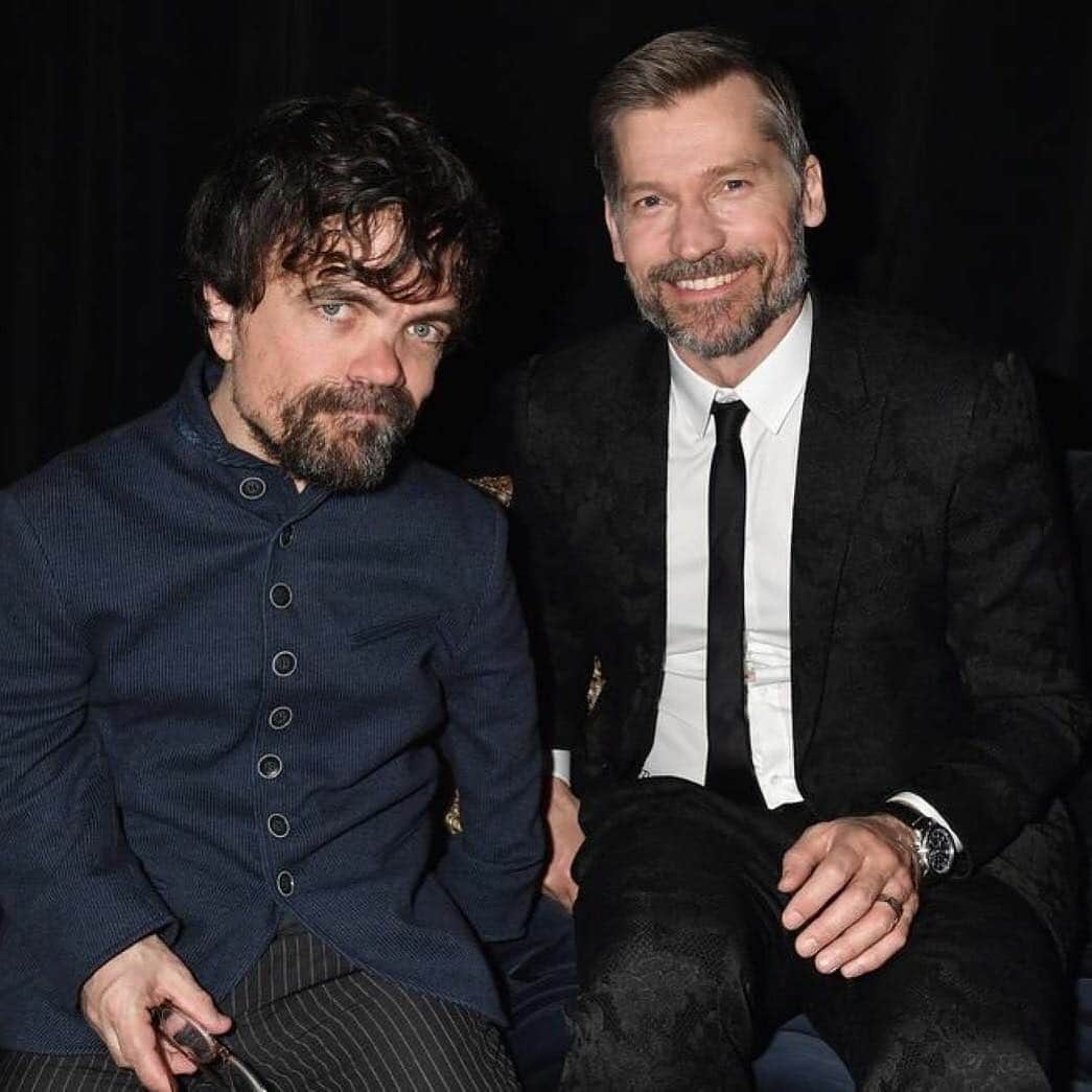 ピーター・ディンクレイジのインスタグラム：「Lannister Brothers 🦁」