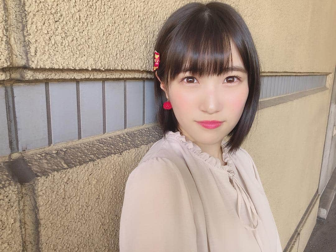 坂本 愛玲菜さんのインスタグラム写真 - (坂本 愛玲菜Instagram)「😐🌷」4月6日 22時00分 - erena_hkt48