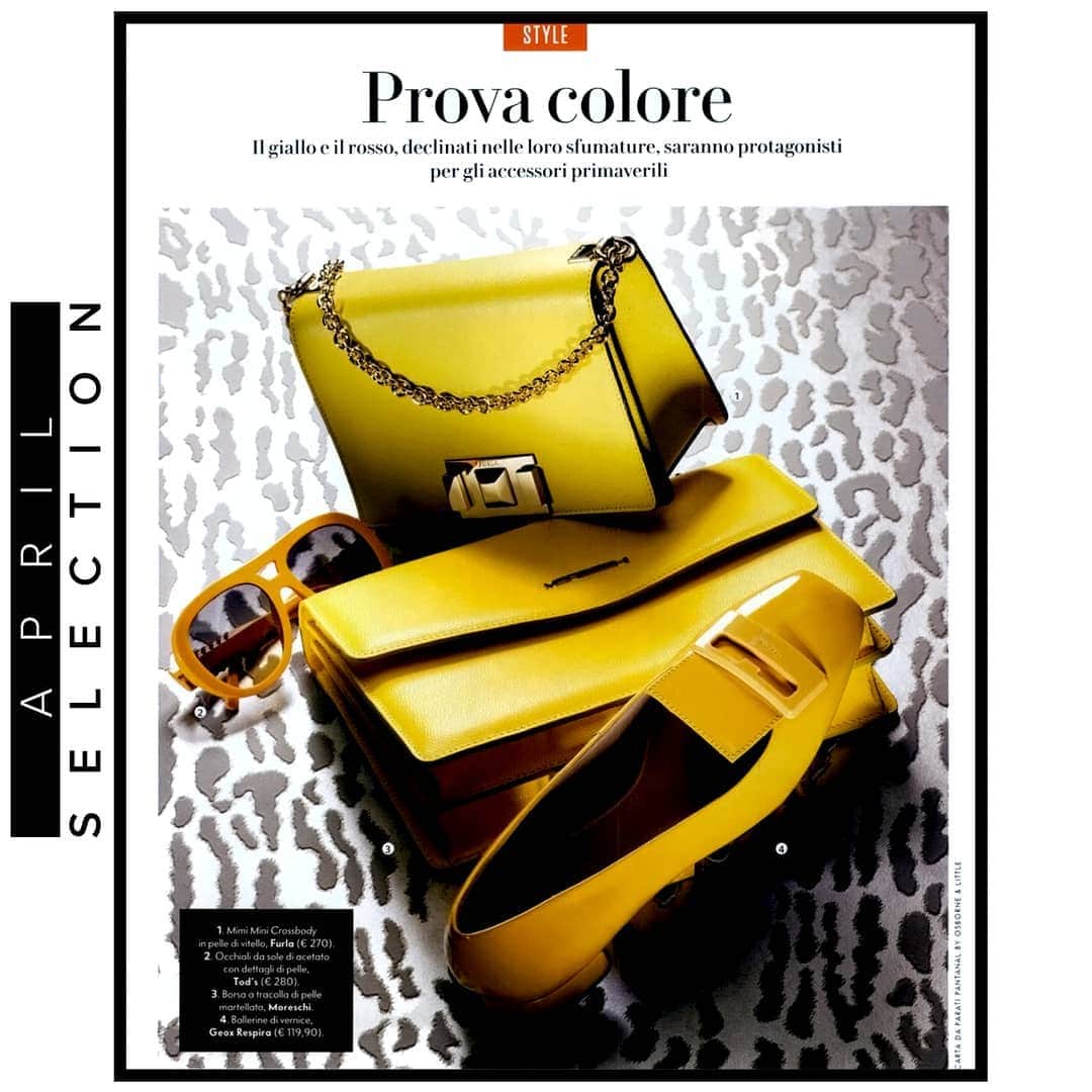 のインスタグラム：「Are you ready to celebrate a new season of style? Discover our selection of flats with an elegant shape, a bold #buckle to declare your #personality, adding a splash of colour to your formal occasions.. or simply to make your everyday outfit vivid and unique.  Discover our Geox VIVYANNE, here represented by @vanityfairitalia  Stylist: @camilla_gusti PH: ENRICO SUA' UMMARINO」