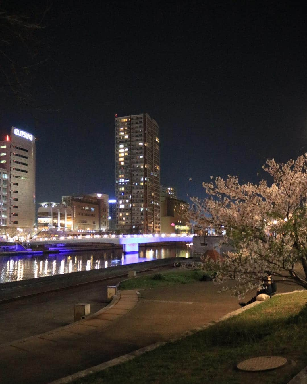 yupinokoさんのインスタグラム写真 - (yupinokoInstagram)「こんばんは☺︎ . . 小倉城🏯夜桜🌸 綺麗でしたー✨ . . #小倉城  #夜桜  #ライトアップ #お花見 #お出かけ記録」4月6日 22時28分 - yupinoko