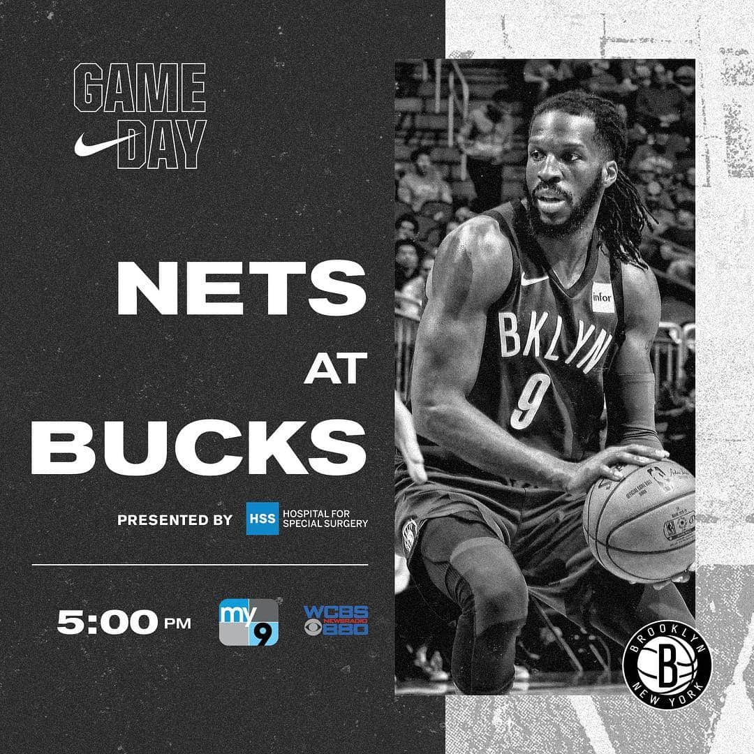 Brooklyn Netsさんのインスタグラム写真 - (Brooklyn NetsInstagram)「GAMEDAY ⚫️🏀⚪️Big weekend starts tonight #WeGoHard」4月6日 22時22分 - brooklynnets