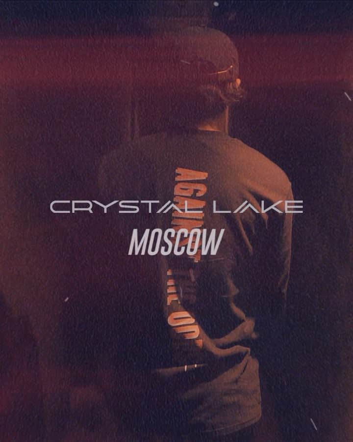 のインスタグラム：「Thanks Moscow!! Capital show was MASSIVE. Yekaterinburg TONIGHT!!. . Track: Devilcry (from HELIX) Filmed: @johngyllhamn  #CrystalLake #Adept #Russia #SharpToneRecords」