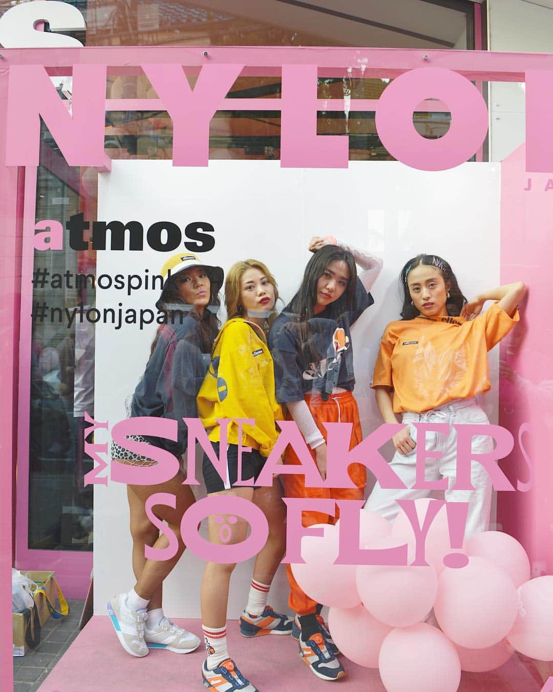 のインスタグラム：「. 本日は表参道SO-CAL LINK GALLERY 『atmos pink party Supported by NYLON』に御来場いただき誠にありがとうございました。 各ブランドによる非売品のノベルティや会場先行販売商品の他、新作の展示ブースやファッションショーなど様々ならコンテンツをご用意致しましたが皆様いかがでしたでしょうか。。♡ また次回の開催もお楽しみに！！🥰✨ . #atmos#atmostokyo#atmospink#nylonjp #アトモス#アトモスピンク」