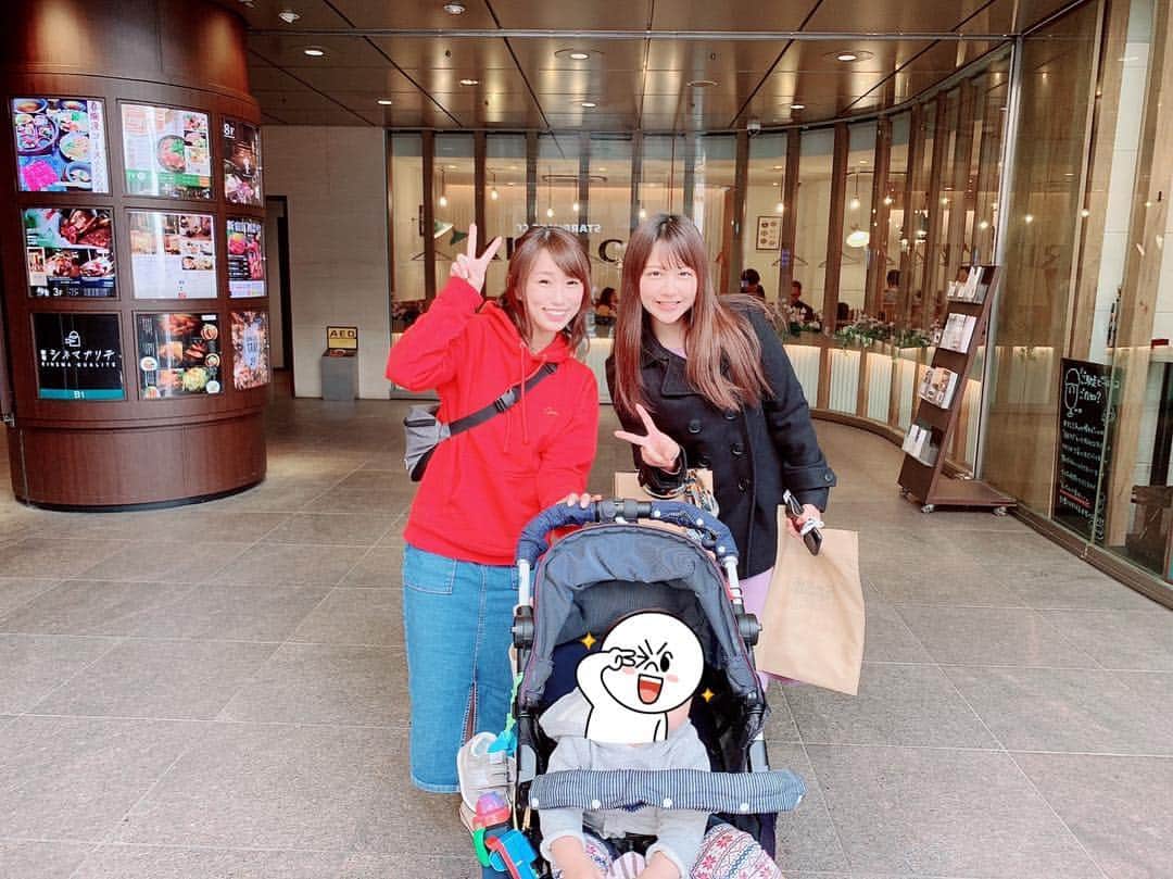 由井香織のインスタグラム：「新宿でランチ💕 有意義な時間をありがとう😘  #癒された #麻雀 #上野あいみ #女子会 #ランチ #新宿 #天然変態と名付けられた #爆笑」