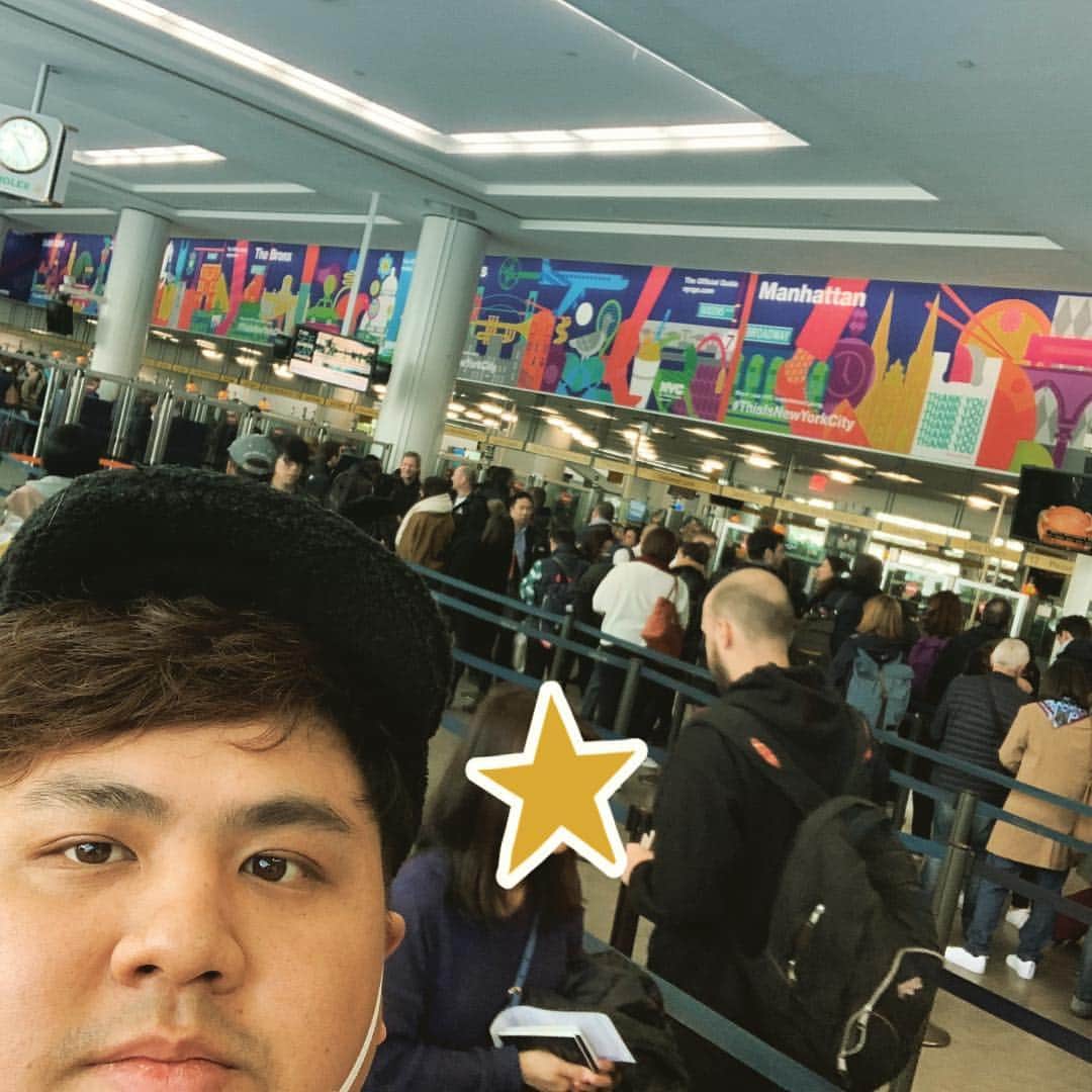 池田真一のインスタグラム：「ちょっとだけニューヨーク来てまーす！」