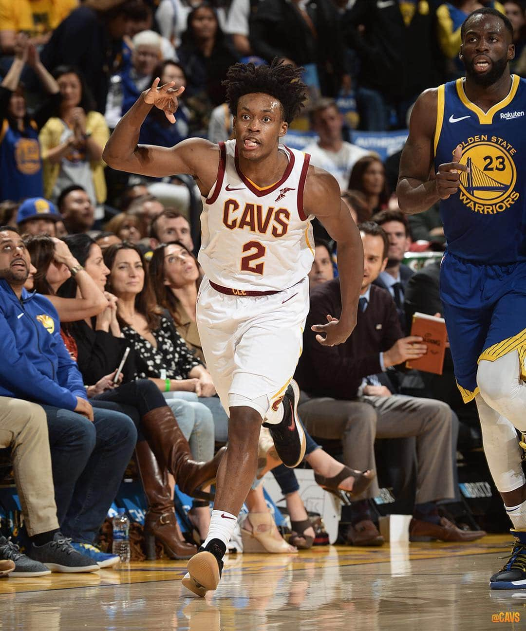 キャブスさんのインスタグラム写真 - (キャブスInstagram)「Last night we mounted a 17-4 run that cut Golden State’s lead to just 3 points late in the fourth quarter.  Six Cavaliers scored in double figures: Sexton (27) Osman (15) Nance Jr. (13) Nwaba (13) Thompson (12) Clarkson (10). #BeTheFight」4月6日 23時52分 - cavs