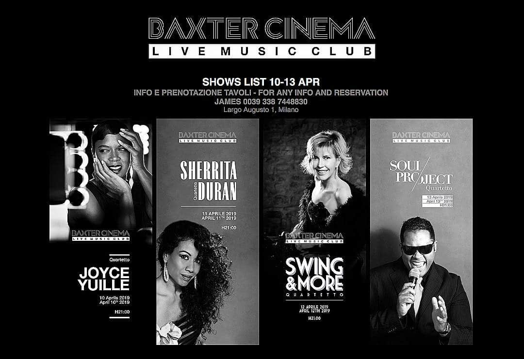 Baxterさんのインスタグラム写真 - (BaxterInstagram)「On the occasion of the Milano Design Week @baxtercinemaofficial turns into a Music Club! Five nights dedicated to jazz music, starring five different bands, will recreate the atmosphere of typical jazz club all over the world. The nights will also feature exclusive cocktails specifically created for the Baxter Bar.  Welcome to the club! 🎷🍸 Info and reservation: James 0039 3387448830  #baxtermadeinitaly #baxter #baxtercinemaofficial #madeinitaly #leather #italiandesign #interiordesign #design #style #beautiful #news #luxury #handmade #craftmanship #inspiration #tradition #saturday #saturdays #saturdaynight #salonedelmobile #salonedelmobile2019 #archiproducts #archilovers #picoftheday #photooftheday #bestoftheday #instadaily #instagood #instamood #followus」4月7日 0時03分 - baxtermadeinitaly