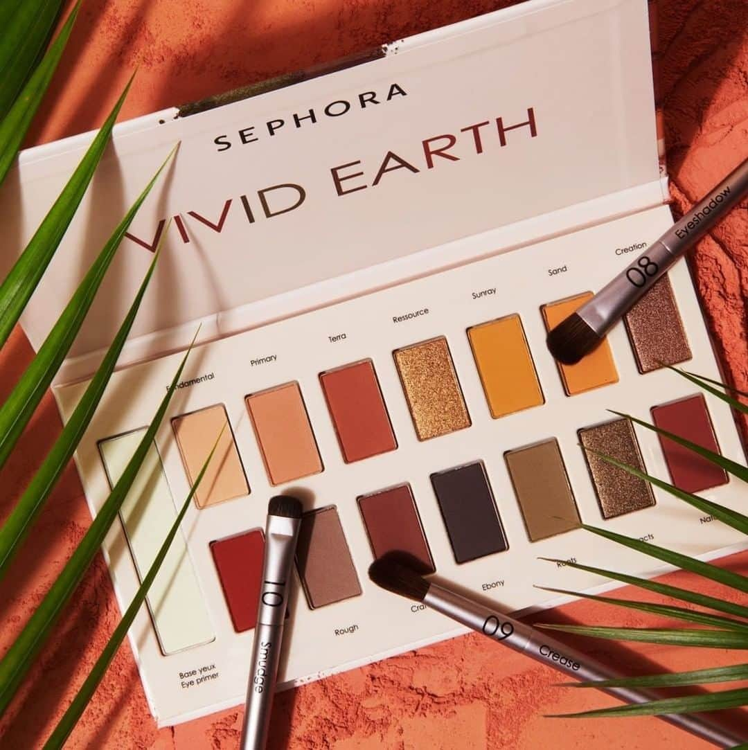 セフォラさんのインスタグラム写真 - (セフォラInstagram)「Quel mot vous vient à l'esprit en voyant la nouvelle palette Vivid Earth @SephoraCollection ? 🔲Sauvage 🐾 🔲Nature 🌿 🔲Aventurière 🥾  #SephoraPalettesInvasion #sephoracollection #vividearth」4月7日 0時00分 - sephorafrance