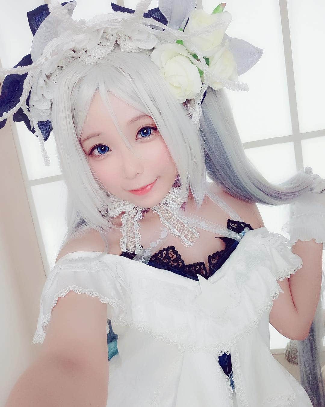 小桃のインスタグラム：「浮水～✨ #時之歌 #時之歌無盡之詩 #梅璐妮 #cosplay #コスプレ」