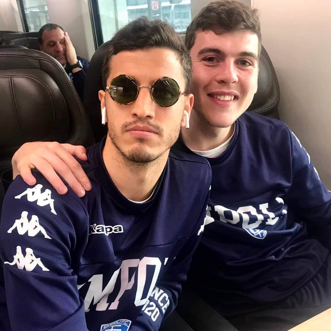 エンポリFCさんのインスタグラム写真 - (エンポリFCInstagram)「In viaggio verso Udine 🚄; domani #UdineseEmpoli 📸」4月7日 0時15分 - empoli_fc_official