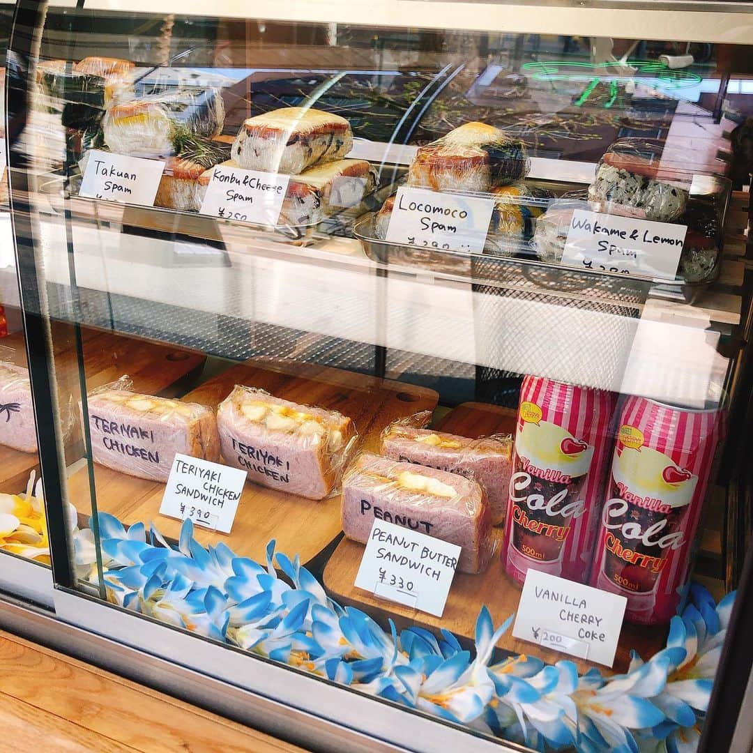 松藤あつこさんのインスタグラム写真 - (松藤あつこInstagram)「プチハワイ気分…🌴 Good morning!!! そして行ってきま〜す♡  #松陰神社 #dakine #hawaii #sorbet #spam #pancakes #locomoco #sandwich #sherbet」4月7日 10時09分 - atsukomatsufuji