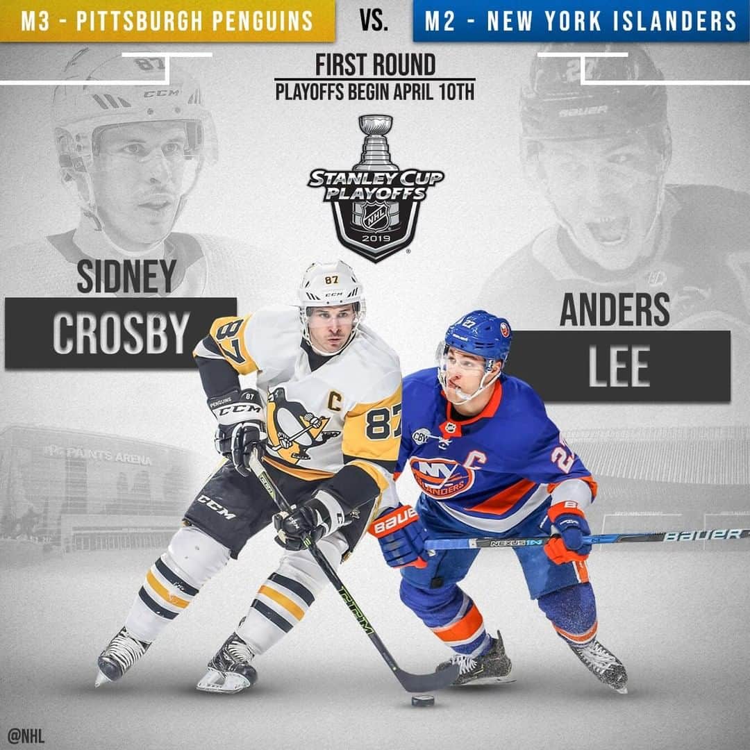NHLさんのインスタグラム写真 - (NHLInstagram)「Buckle up. The First Round will have the @penguins and @ny_islanders going at it in a Metro Division battle.  Who ya got? #StanleyCup」4月7日 10時34分 - nhl