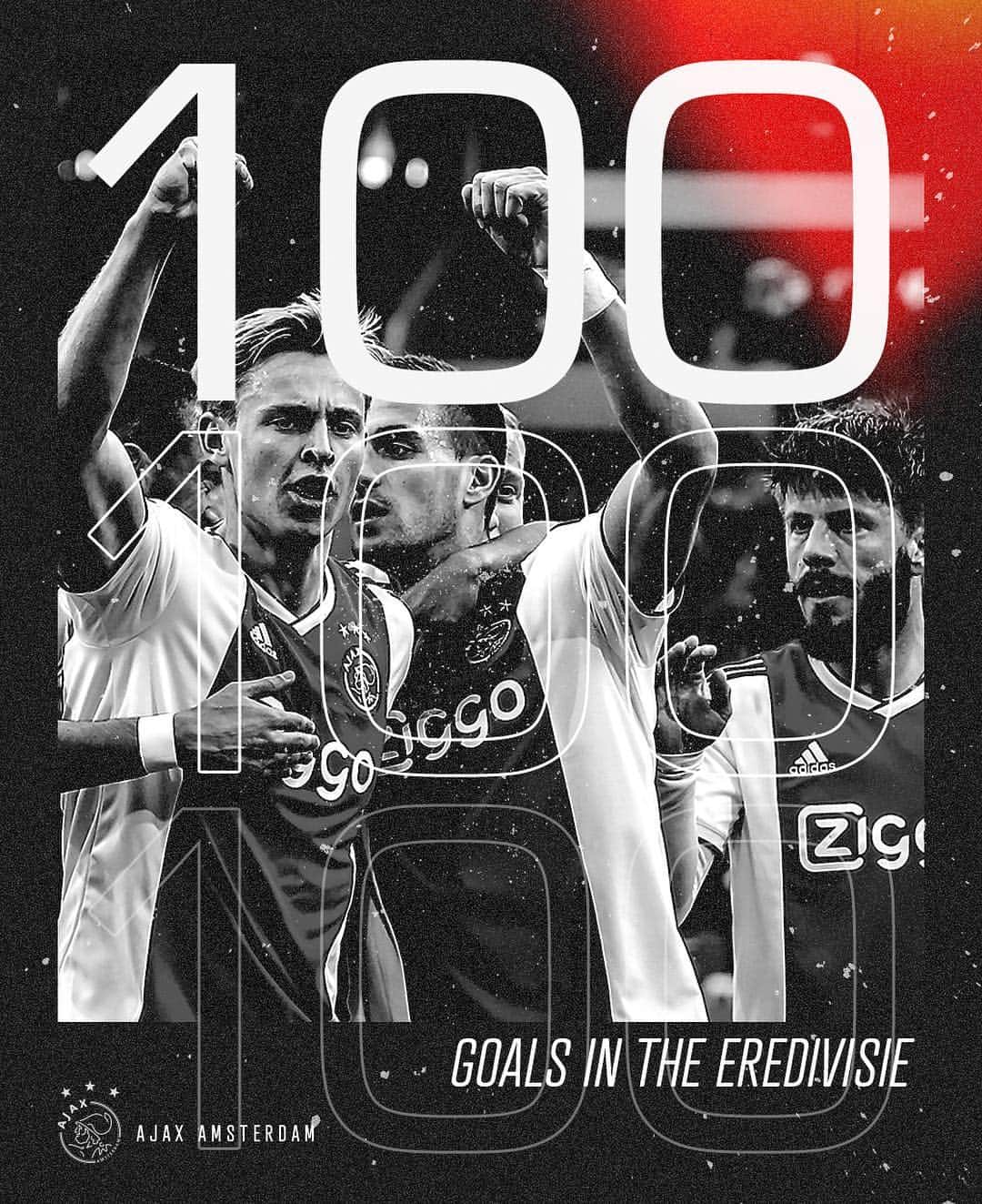アヤックス・アムステルダムさんのインスタグラム写真 - (アヤックス・アムステルダムInstagram)「💯 goals @Eredivisie! 🔥 We just love to attack.  #wilaja」4月7日 2時59分 - afcajax