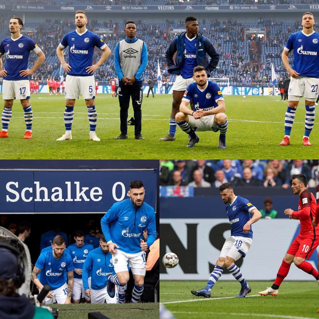 ダニエル・カリジュリのインスタグラム：「Hätte mir mein Comeback natürlich mit einem Sieg gewünscht ! Bin froh wieder mit der Mannschaft auf dem Platz stehen zu dürfen,trotz allem sitzt die Enttäuschung immernoch sehr tief !!! Manchmal muss man meiner Meinung nach,leider, Fehlentscheidungen einfach akzeptieren !  #s04 #geilstenfans #thankyou #comeback #dc18 🛠」