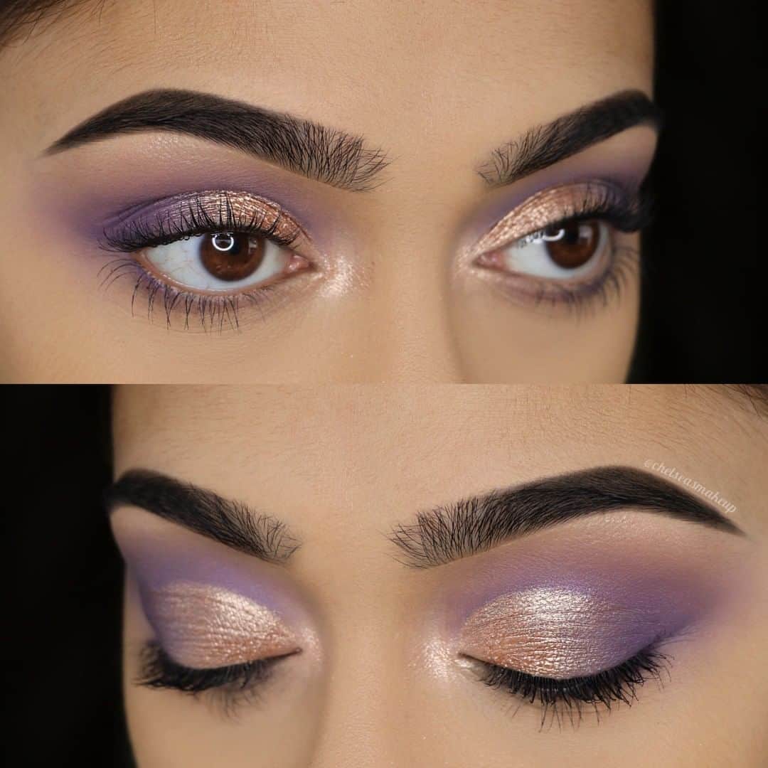 Motives Cosmeticsさんのインスタグラム写真 - (Motives CosmeticsInstagram)「@chelseasmakeup looks pretty in purple as always, see how she got this look.  Liquid Metal Eyeshadow in “Sassy” blended into the outer v and crease. Then use the Thrill Me palette “Epic” packed onto the lid creating a cut crease, also putting that in the inner corner and brow bone. . . . . #motives #motivescosmetics #makeup #mua #makeuplove #makeupartist #naturalmakeup #beauty #worldmakeupartist #makeupadict #makeupobsessed #eyemakeup」4月7日 5時20分 - motivescosmetics