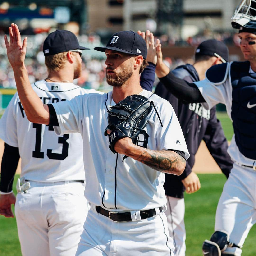 デトロイト・タイガースさんのインスタグラム写真 - (デトロイト・タイガースInstagram)「Make that four straight. #TigersWIN」4月7日 5時22分 - tigers