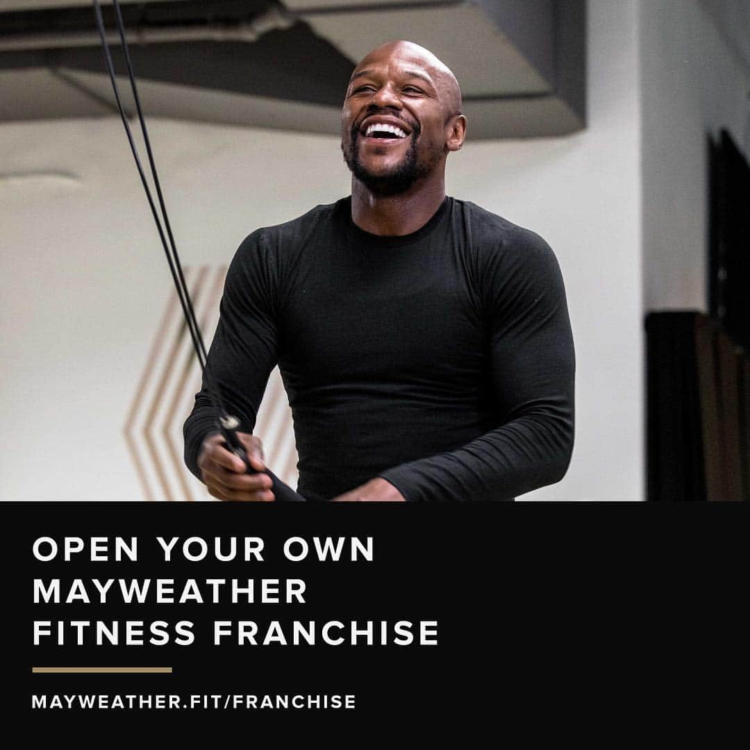 フロイド・メイウェザー・ジュニアさんのインスタグラム写真 - (フロイド・メイウェザー・ジュニアInstagram)「Visit Mayweather.fit/franchise to become part of the Mayweather legacy.  @mayweatherboxingfitness」4月7日 5時34分 - floydmayweather